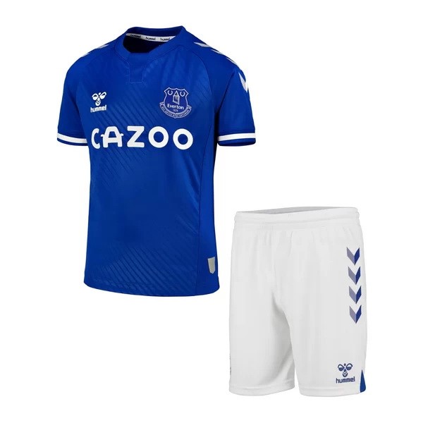 Maillot Football Everton Domicile Enfant 2020-21 Bleu Blanc